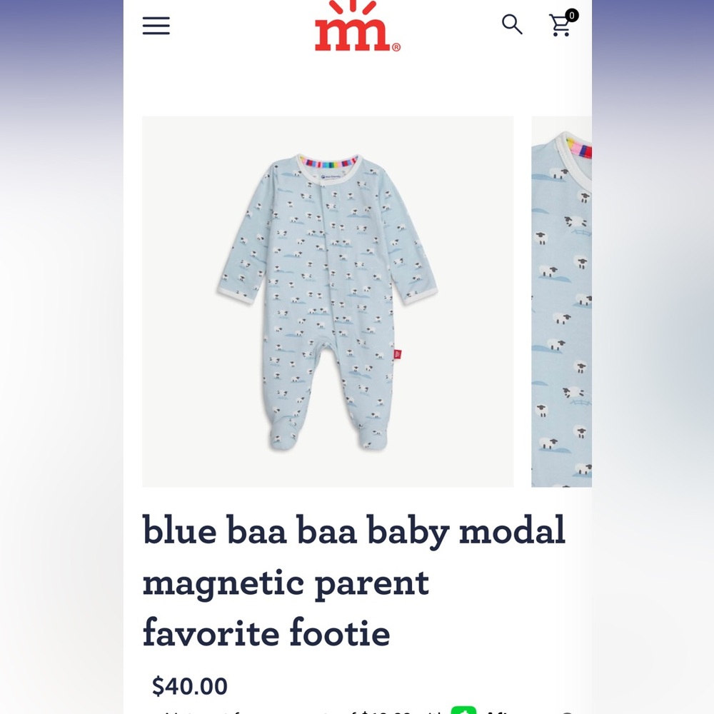 Magnetic me modal footie